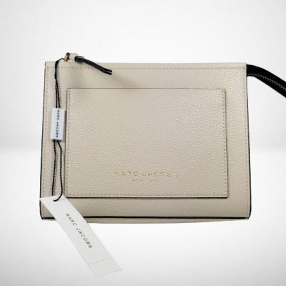 Marc Jacobs Handbags - MARC JACOBS New Grind Leather Cosmetic Pouch - Wow